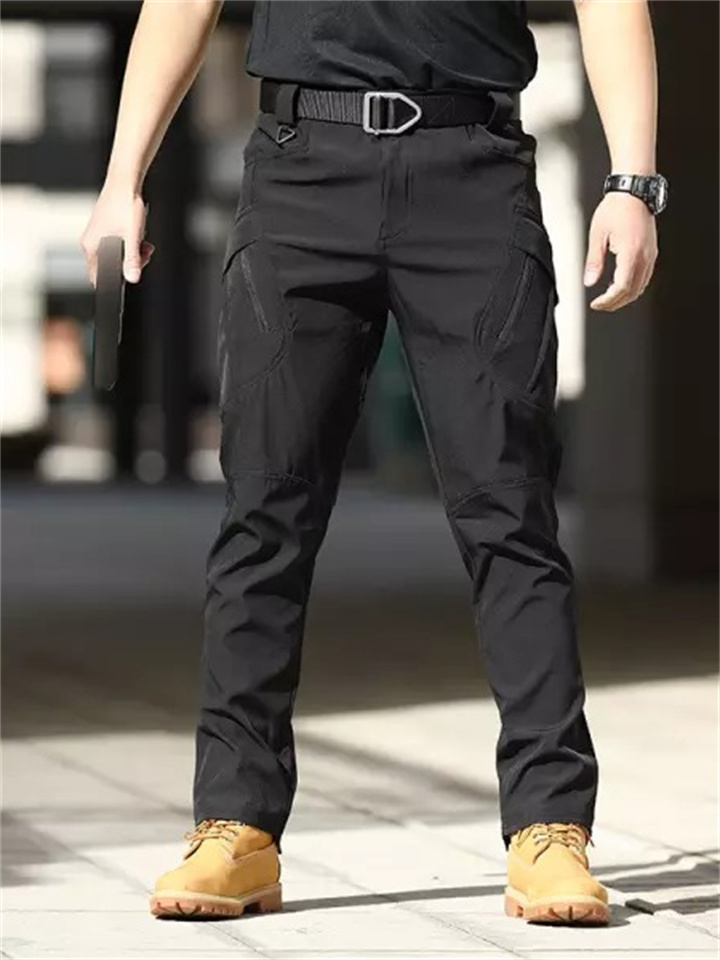 Men's Quick Dry Elastic Fabric Tear Resistant Tactical Multi Pocket Overalls-JRSEE