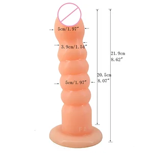 Wearable Dildo & Anal Plug – Sensory Lesbian Sex Toy with PVC and Artificial Leather