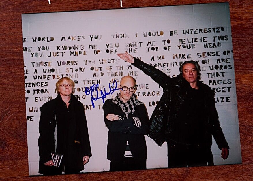 GFA R.E.M. Rock Band * MIKE MILLS * Signed 11x14 Photo Poster painting AD3 COA