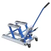 Motorcycle Hydraulic Lift Blue 680KG Maintenance Lift with Foot Pedal Hydraulic for Workshop