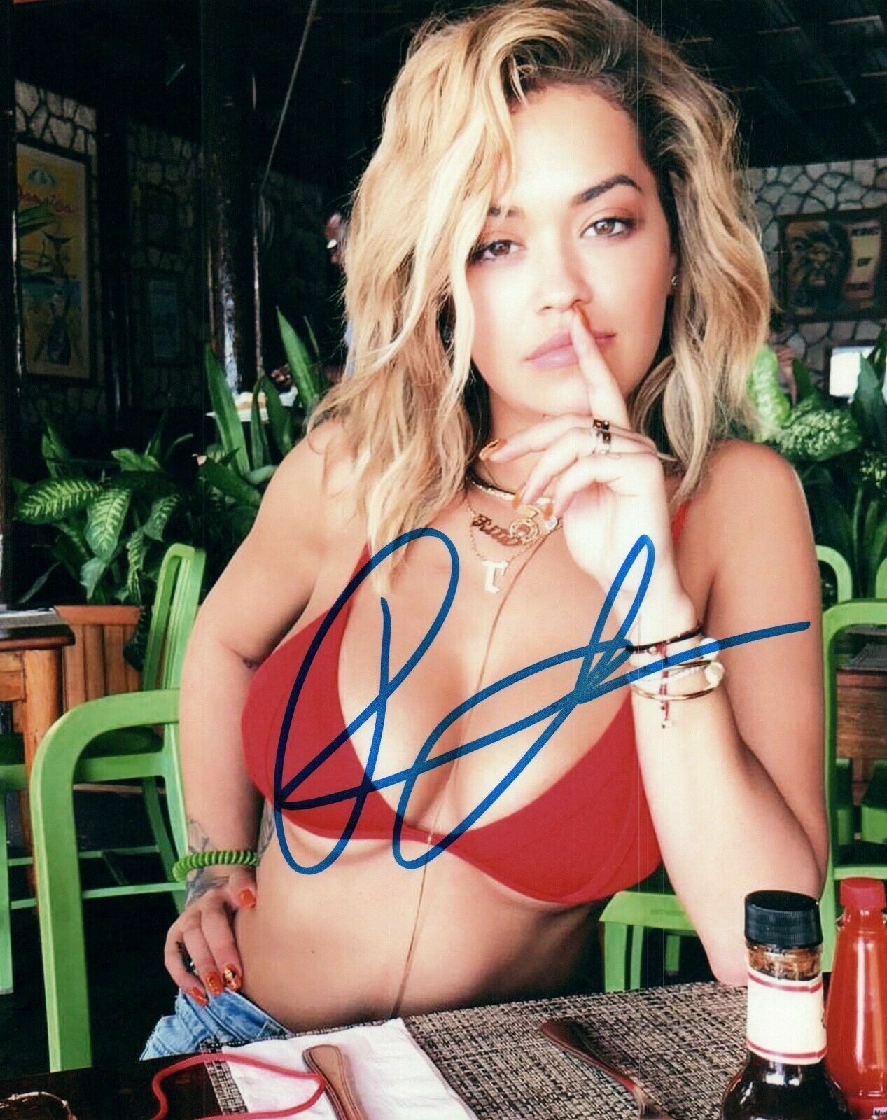 Rita Ora Autographed Signed 8x10 Photo Poster painting REPRINT