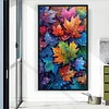 Colorful Maple Leaves-11CT Stamped Cross Stitch 40*70cm/15.75*27.56in (Big Size) tapestrymarket