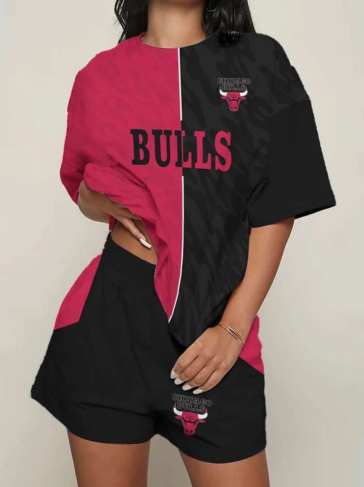 Chicago Bulls Limited Edition Top And Shorts Two-Piece Suits
