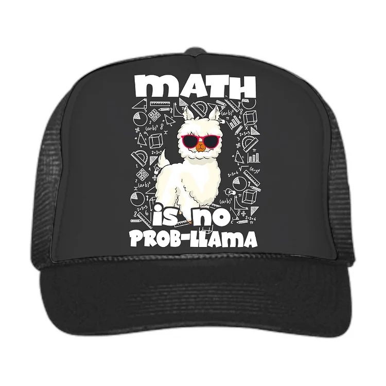 Eagerlys Math Is No Prob-Llama Mesh Cap