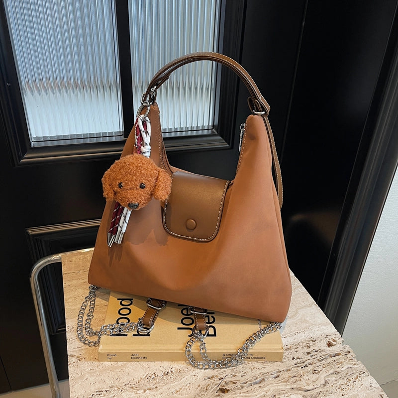 One Size Solid Color Casual Street Shopping Women’s Backpack