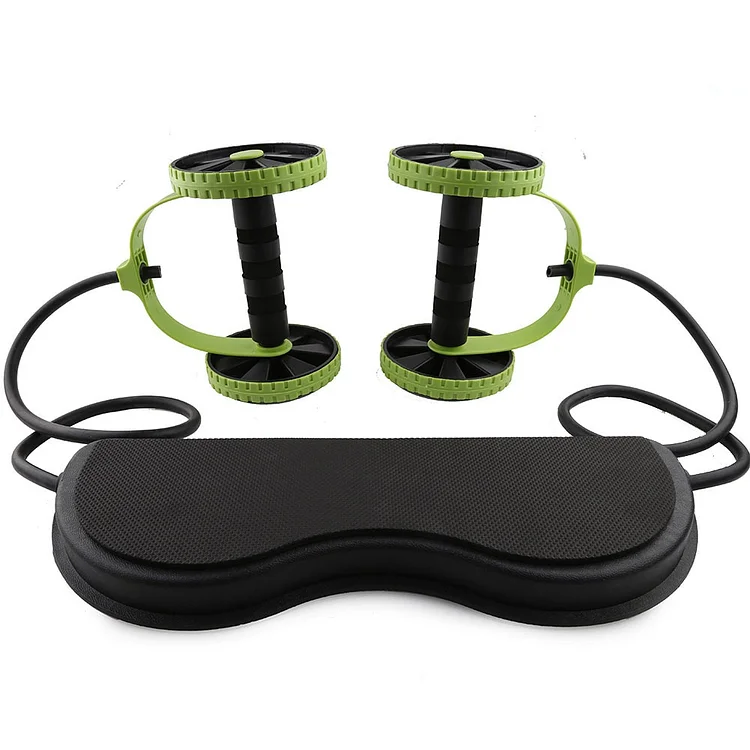 Double-Wheeled Abdominal Trainer