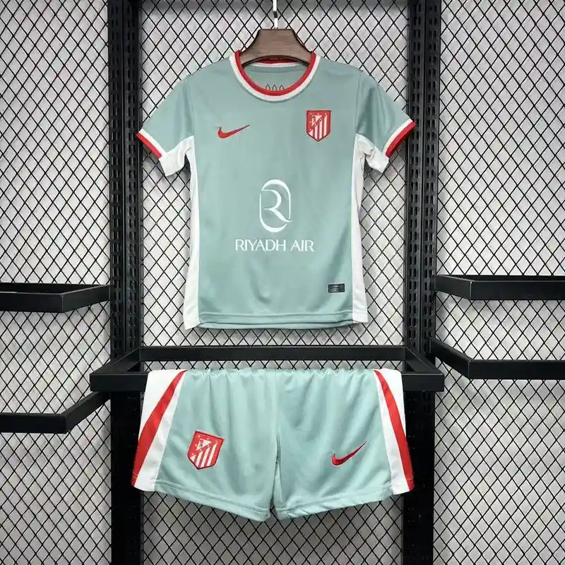 24/25 Kids Atletico Madrid Soccer Jersey Away