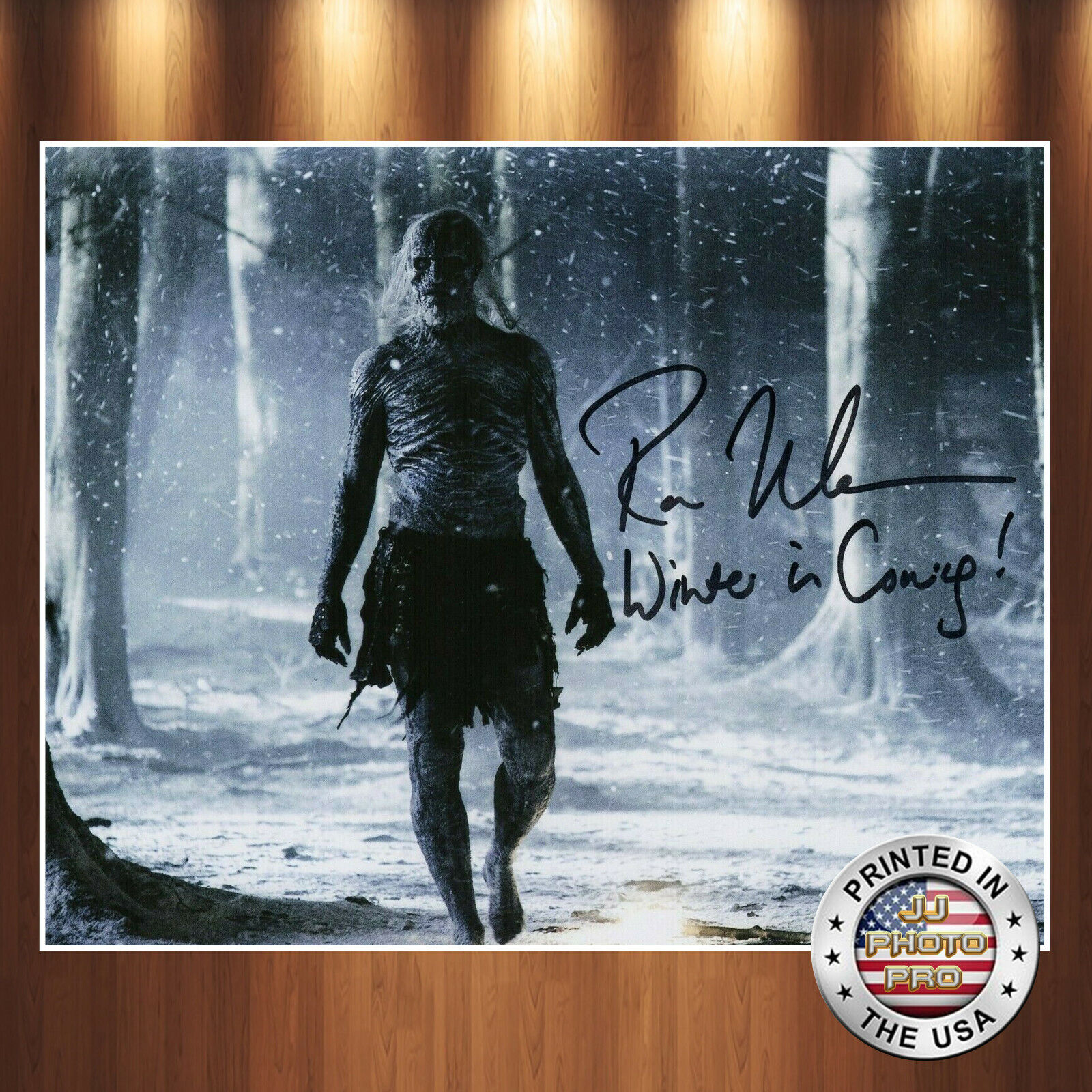 Ross Mullan Autographed Signed 8x10 Photo Poster painting (Game of Thrones) REPRINT