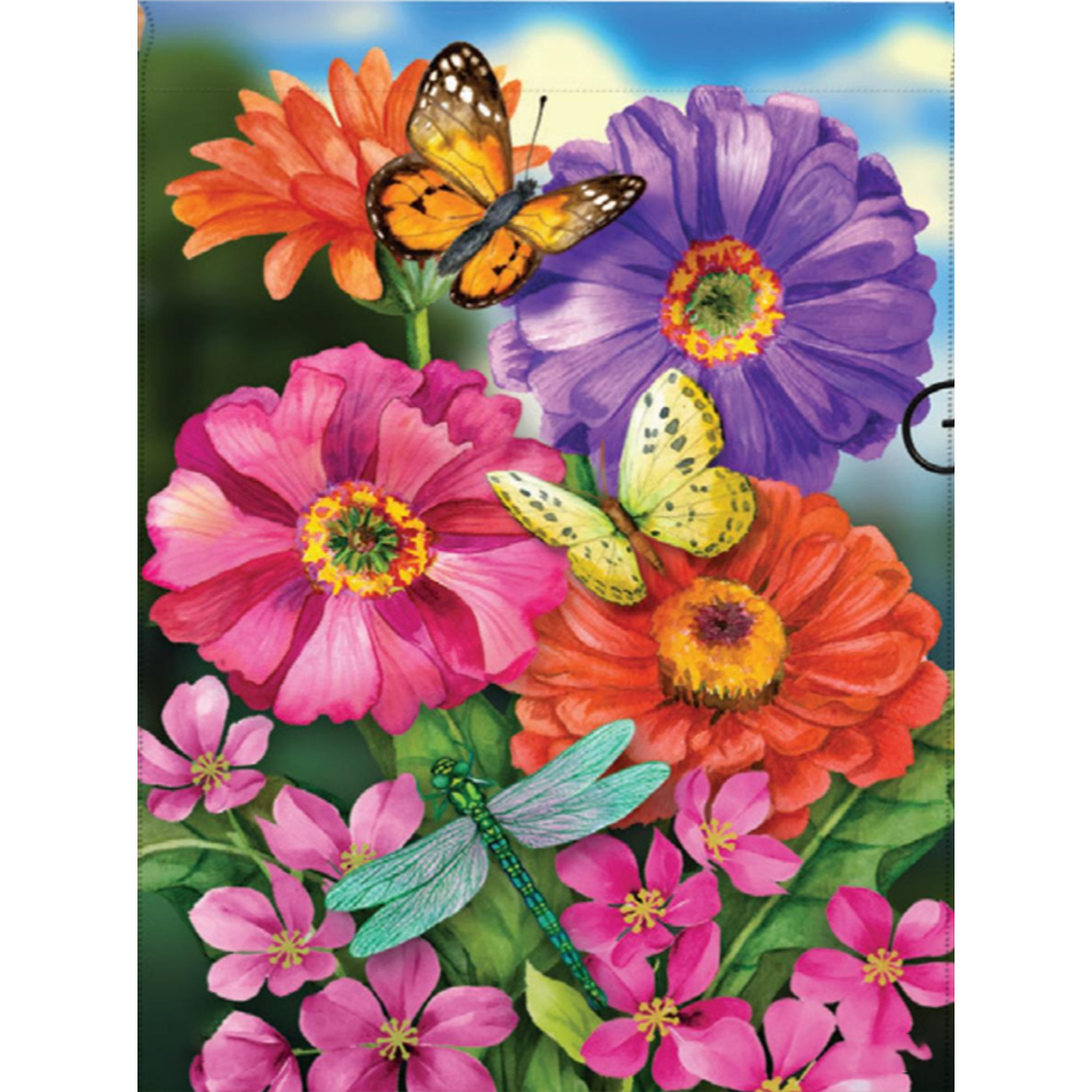 

Flowers - Round Drill Diamond Painting - 30*40CM, 501 Original