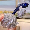 Designer Jewelry Goldfish Brooch Pendant Dual Purpose