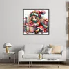 Girl Opening Gifts-11CT Stamped Cross Stitch 40*40cm/15.75*15.75in tapestrymarket