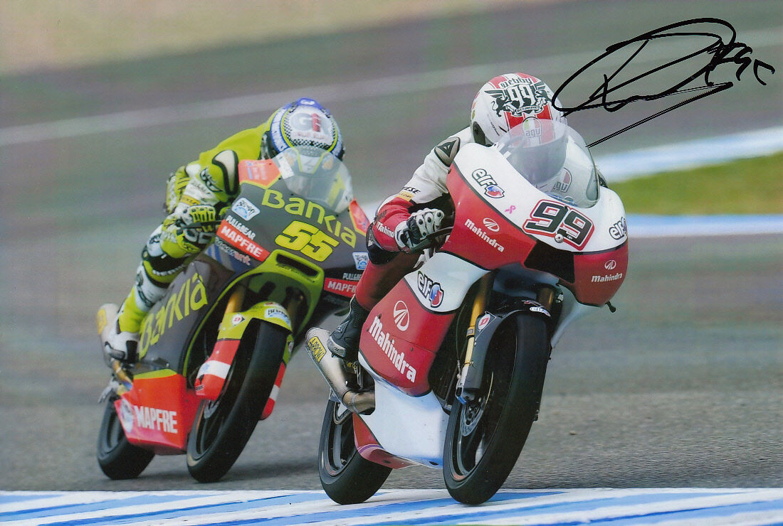 Danny Webb Hand Signed Mahindra Racing 7x5 Photo Poster painting Moto3 2.