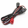 Wiring Harness Kit with Fuse Relay Switch for 2 LED Light Bar Fog Light