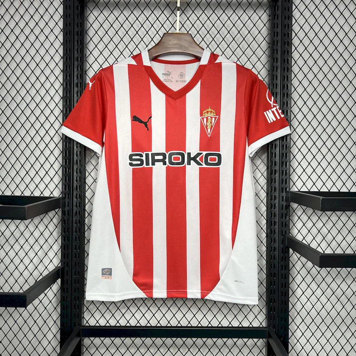 24/25 Sporting de Gijon Home Jersey