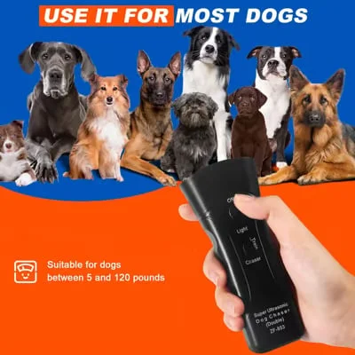 Dual Sensor Ultrasonic Anti Barking Device