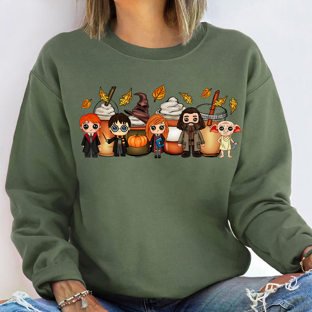 Harry Fall Coffee Sweatshirt