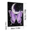 DIY Pearl Painting Butterfly for Home Wall Decor with Frame(40*30cm)