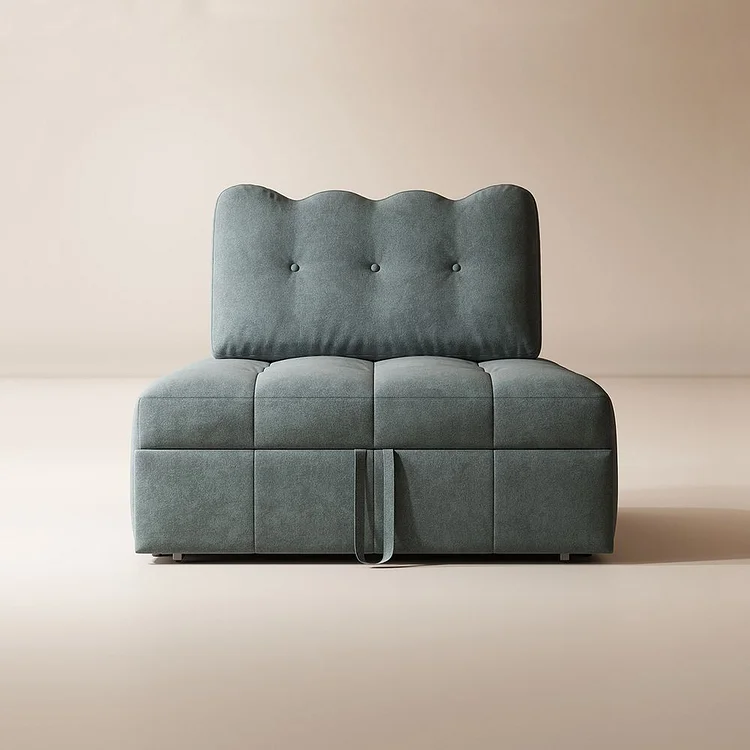 Alaric Pull-Out Single Seater Sofa Bed, 35"