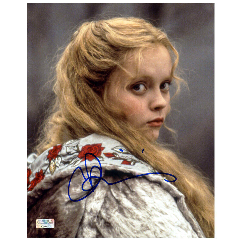 Christina Ricci Autographed Sleepy Hollow Katrina Van Tassel 8x10 Photo Poster painting