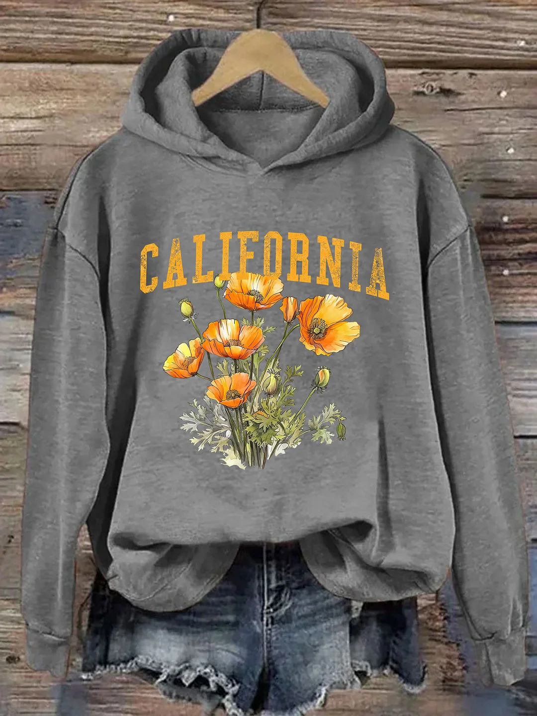 California State Flower Hoodie