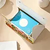 DIY Diamond Art Tissue Box Holder Farm Pig PU Leather Diamond Art Desktop Organizer Resin Rhinestone Storage Organizers Gem Art Home Office Decor Craft Gift for Women