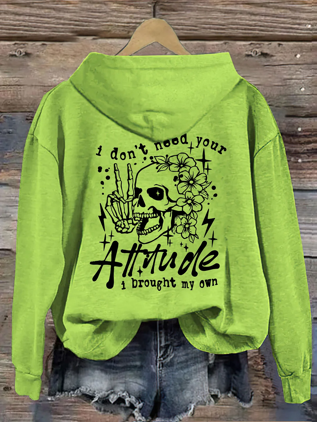 I Don't Need Your Attitude Hoodie