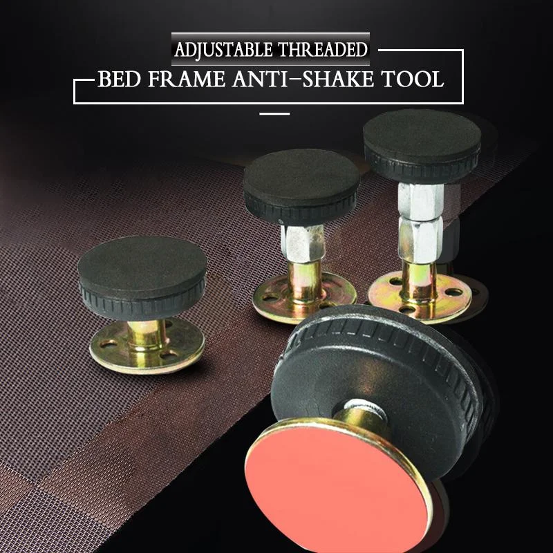 Adjustable Threaded Bed Frame anti-shake tool