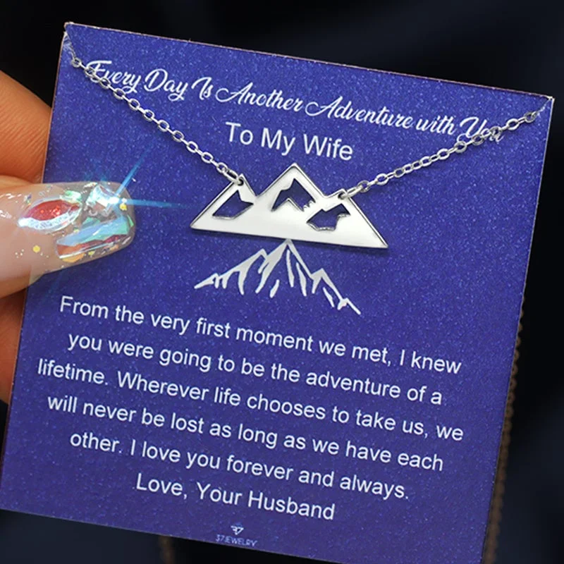 For Love - S925 Everyday Is Another Adventure With You Necklace