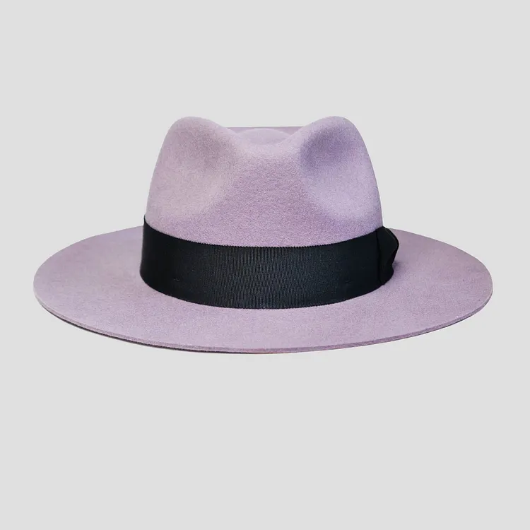 Eerguson Fedora - Lavender+Black[Fast shipping and box packing] display picture 2
