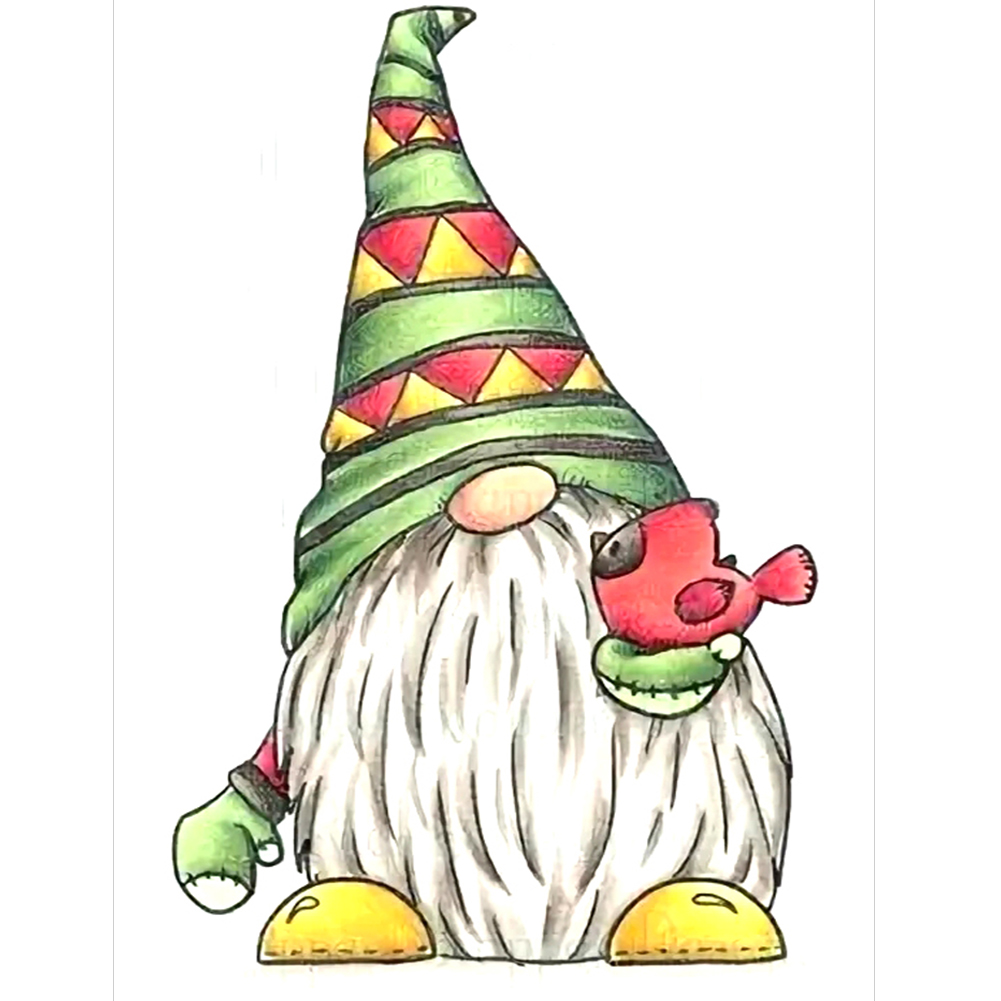 

Gnome - Round Drill Diamond Painting - 30*40CM, 501 Original