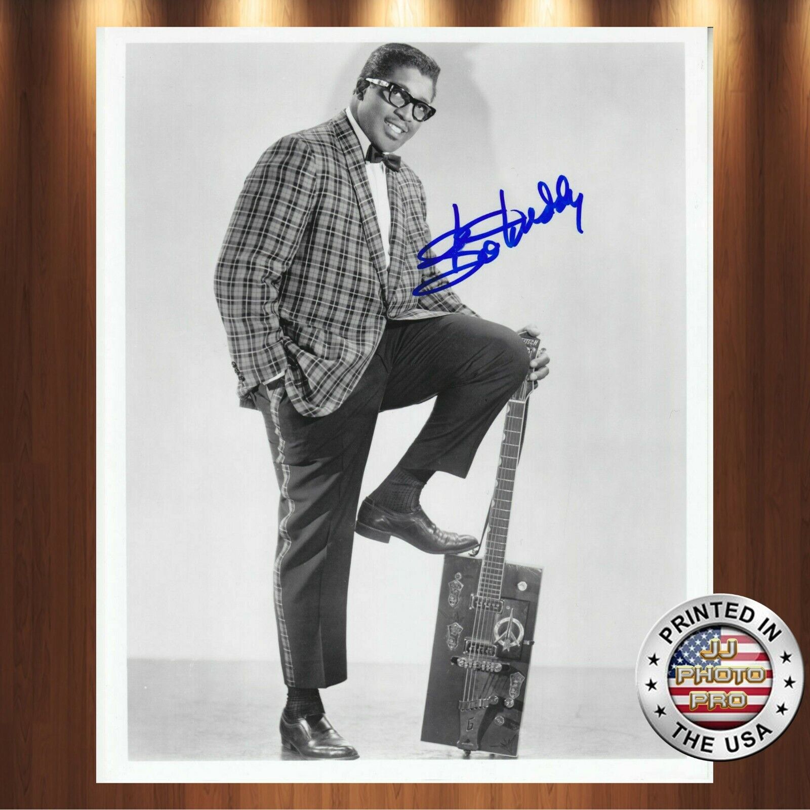 Bo Diddley Autographed Signed 8x10 Photo Poster painting REPRINT