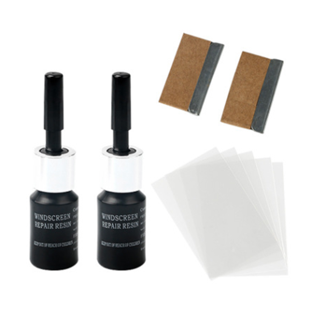 

Car Windows Glass Repair Liquid Gloves Auto Cracked Scratch Fluid (2 Set), 501 Original