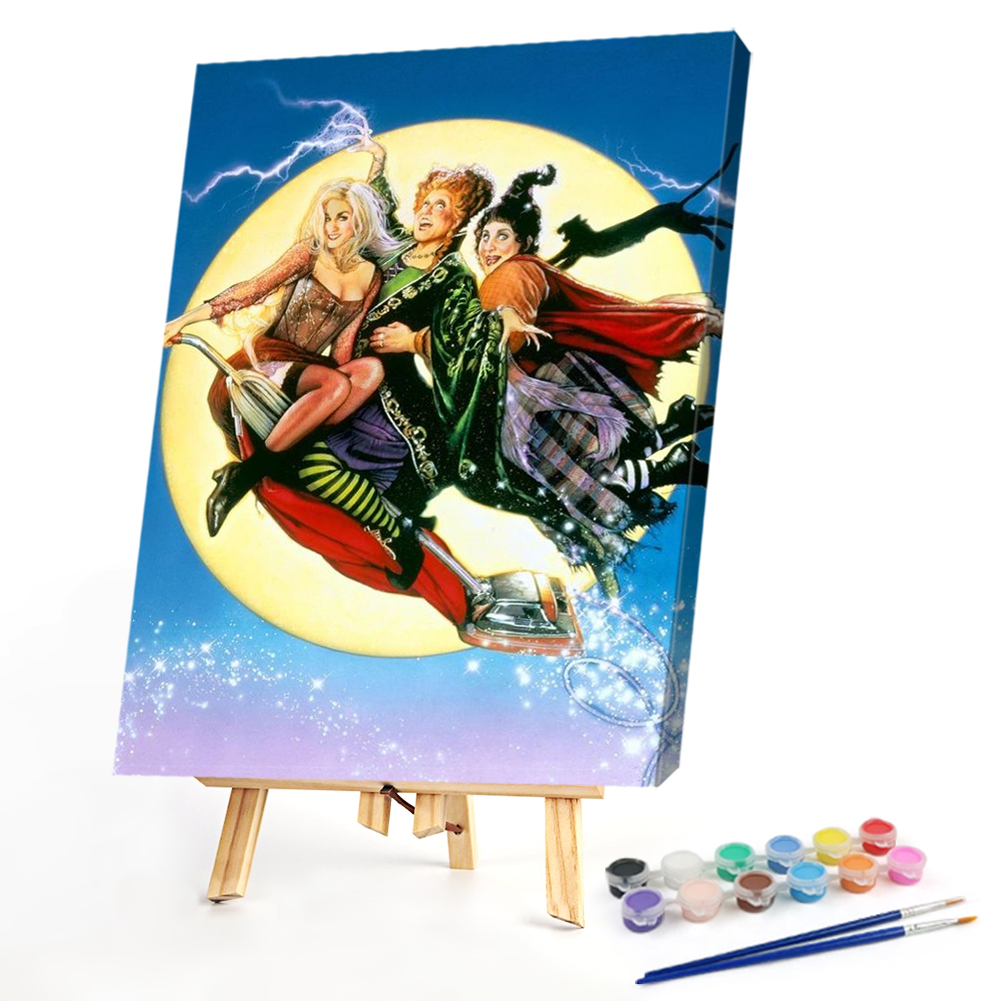 

40*50CM - Paint By Numbers - Sinister Witch, 501 Original
