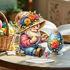 Diamond Painting Acrylic Easter Gnome Tabletop Ornaments Decorations for Adult Beginner Home Decor DIY Crafts Gift