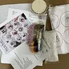 Christmas Embroidery Kit with Toolkit Embroidered Xmas Tree Ornaments Multifunctional Handmade Circle Embroidery Kit For Christmas Tree Cross Stitch Home Decor (color) tapestrymarket