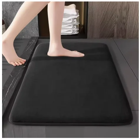 Likron Watches Luxury Non-Slip Bathroom Rug Water-Absorbent Quick-Drying