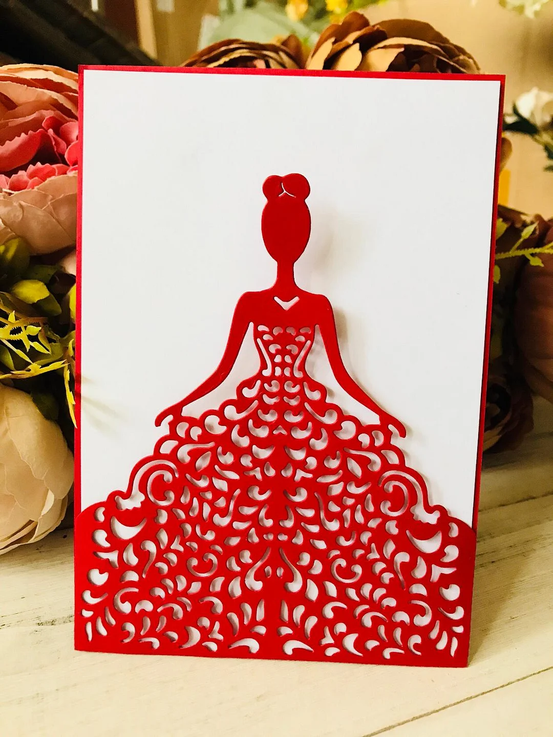 Princess invitation Craft Metal Cutting Die die cuts Birthday Scrapbooking Album DIY Paper Card Craft Embossing Die Cuts