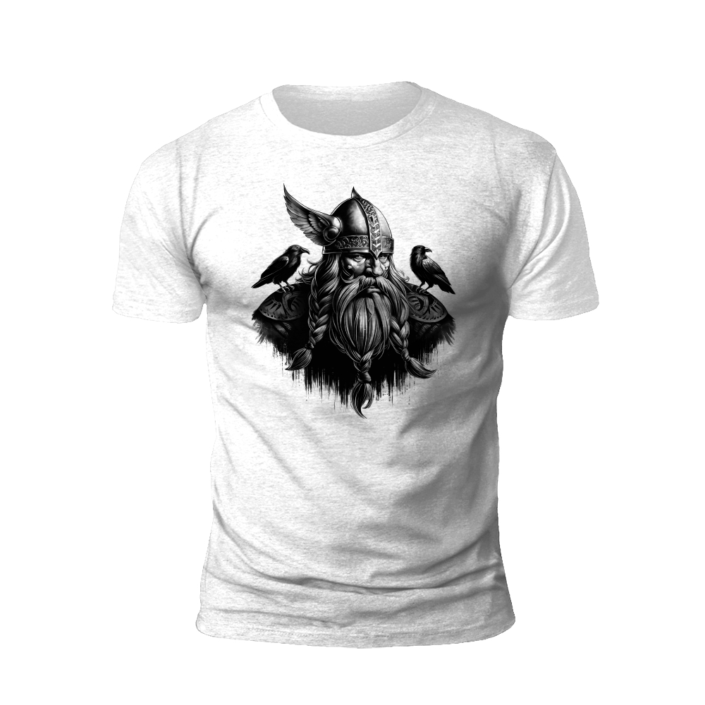 Viking Valor: The Raven's Guardian T-shirt