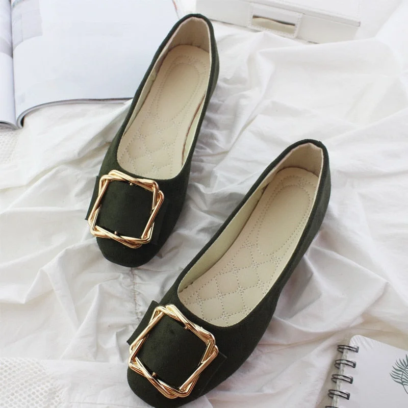 Comemore 2022 Women Flats Luxury Elegant Pumps Woman Loafers Summer Moccasins Ballerinas Flat Casual Shoes Ladies Plus Size 43