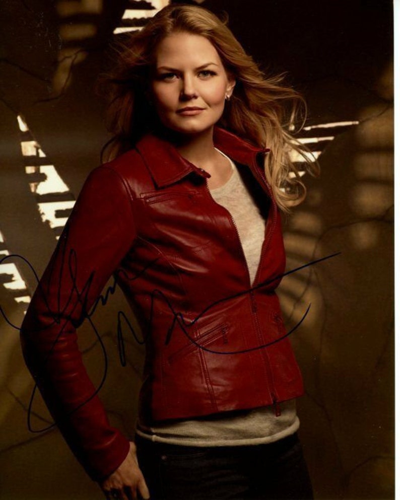 Jennifer morrison signed autographed once upon a time emma swan Photo Poster painting