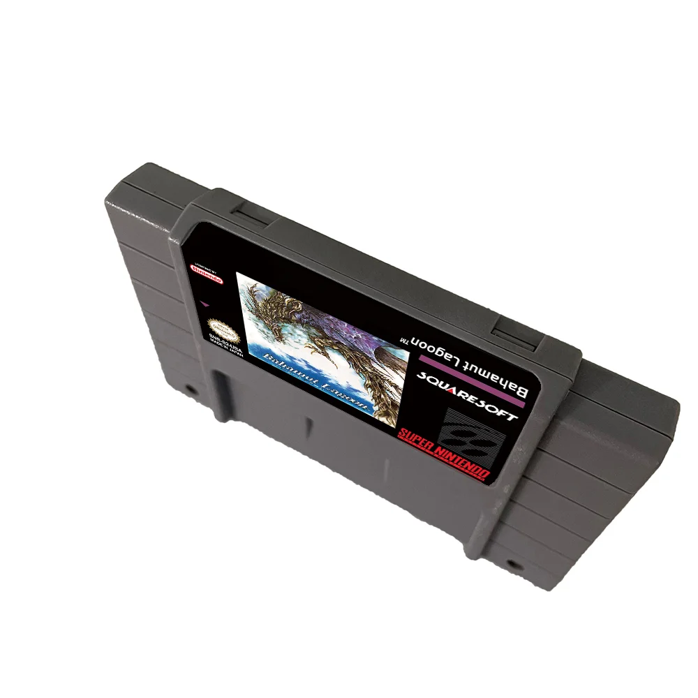 Bahamut Lagoon SNES For Super Nintendo Entertainment System - 16 Bit US Version Game Cartridge