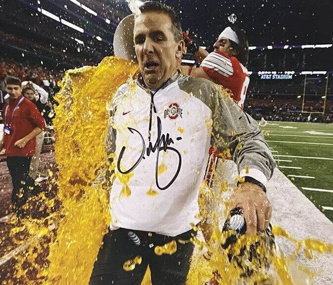 Urban Meyer signed autographed 8x10 Photo Poster painting Ohio State Champions