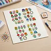Flowers DIY 5D Diamond Arts Stickers Kit Creative Gem Art Paint