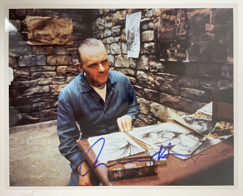 Anthony Hopkins Signed Autographed Silence of the Lambs