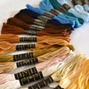 50 Colors Embroidery Thread Hand Cross Stitch Floss Sewing Skeins Craft