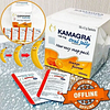 KAMAGRA [50 comprimidos x 100 mg] Os comprimidos de gelatina com sabor a laranja têm a melhor composição.