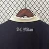 2024/2025 AC Milan Reversible Windbreaker Light Yellow-Black Soccer Jersey 1:1 Thai Quality