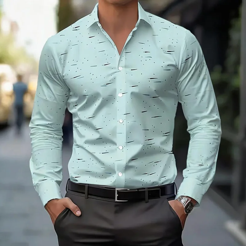 Men's Simple Casual Business Polo Shirt