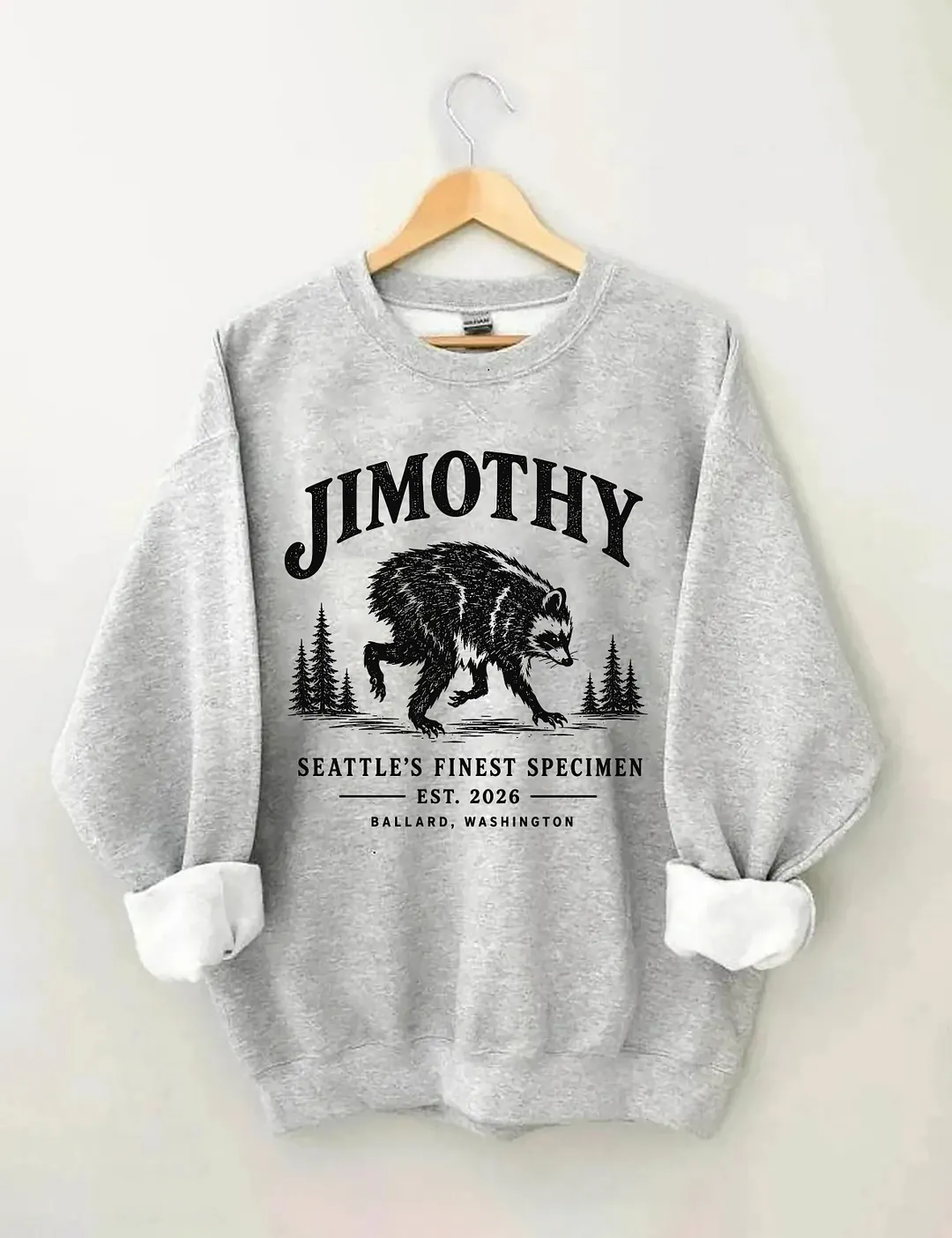 Jimothy Viral Raccoon Sweatshirt