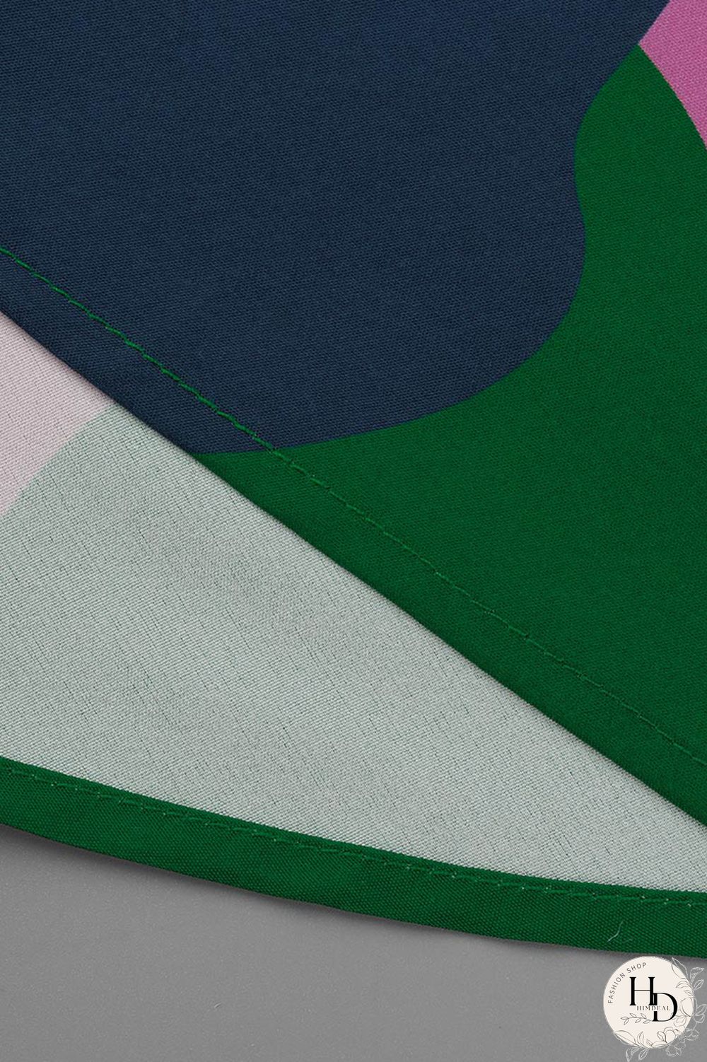 Camouflage Fashion Casual Print Patchwork Turndown Collar Shirt Dress